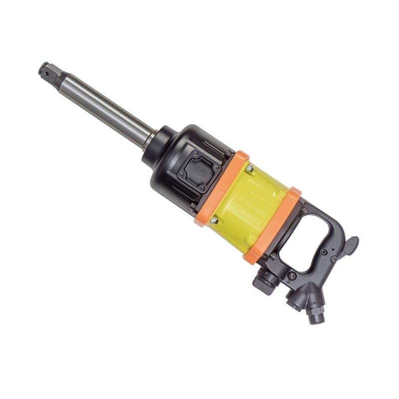 Portable 1 Inch Pneumatic Air Impact Wrench Perbaikan Ban Daya Torsi Tinggi Dapat Disesuaikan