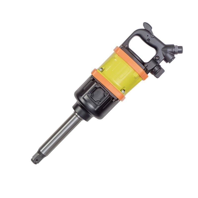 Portable 1 Inch Pneumatic Air Impact Wrench Perbaikan Ban Daya Torsi Tinggi Dapat Disesuaikan